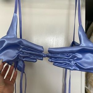 T Label Glove Bra Top